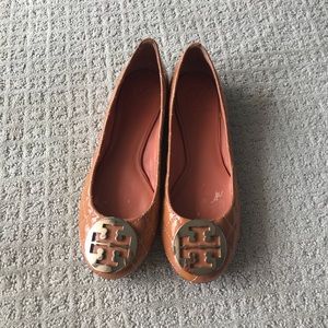 Tory Burch Flats Chelsea Cap-Toe Ballet